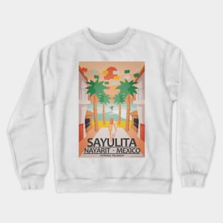 Sayulita Nayarit Mexico Crewneck Sweatshirt